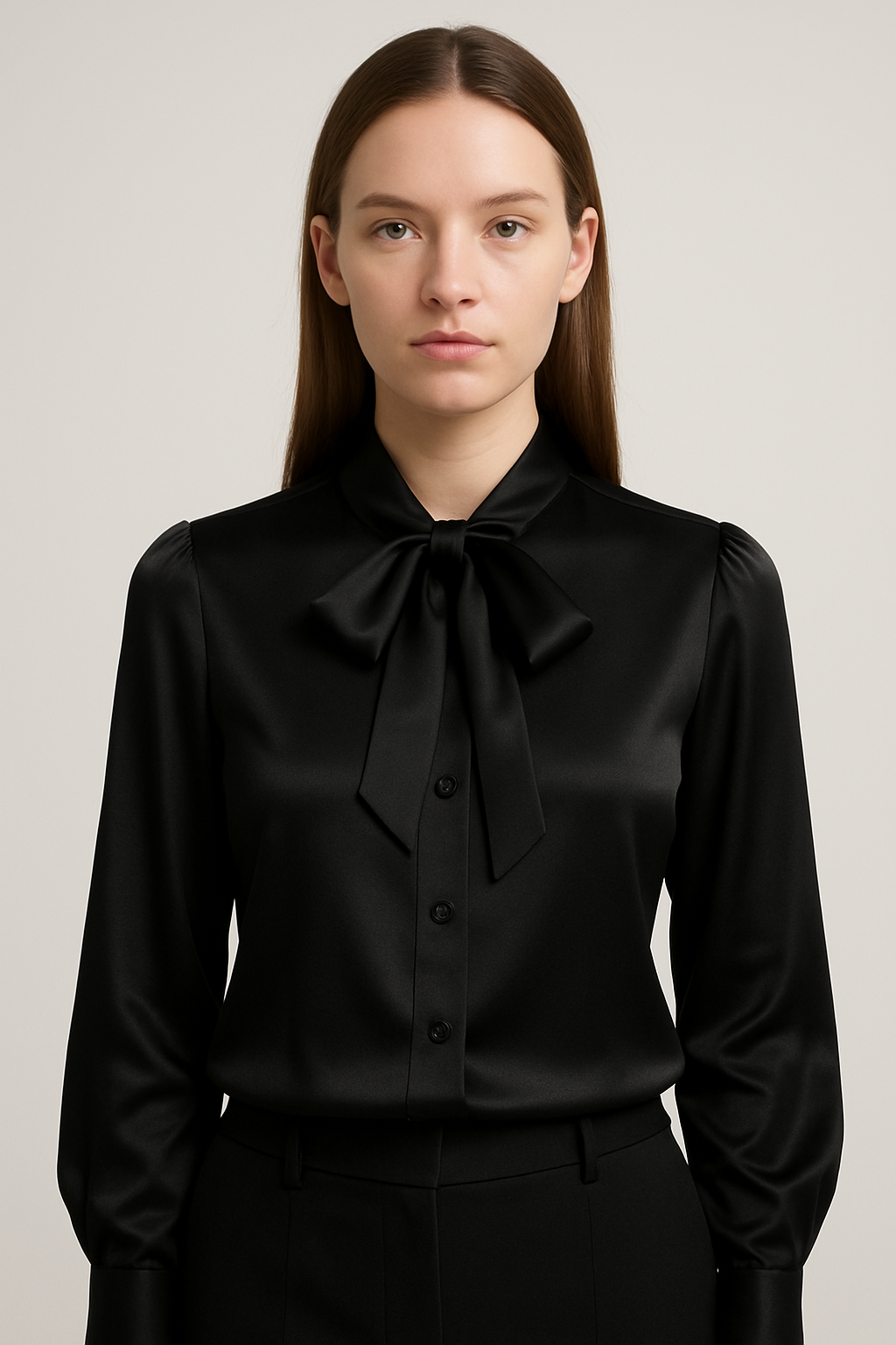 Sarah | Bluse mit Schleife