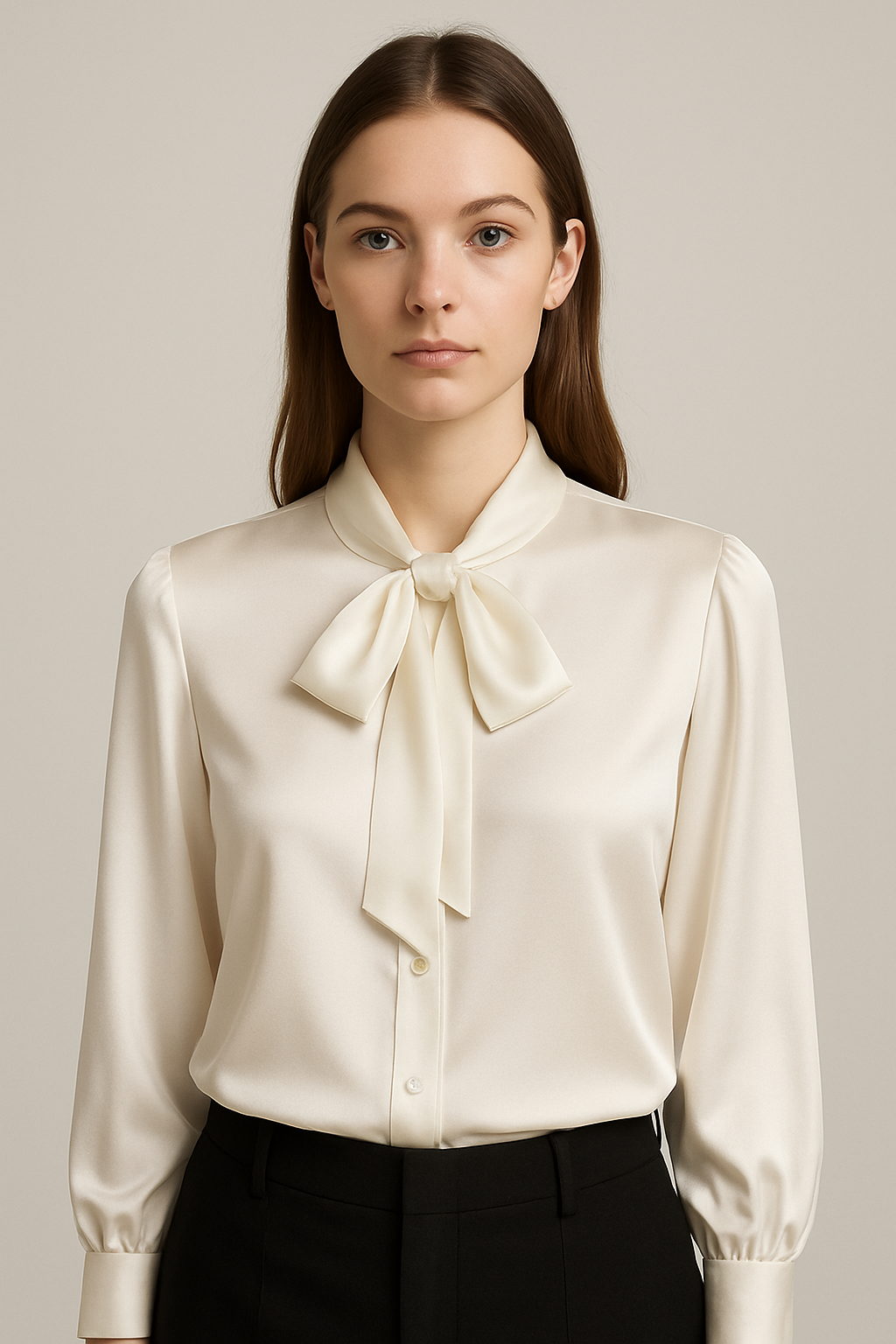 Sarah | Bluse mit Schleife