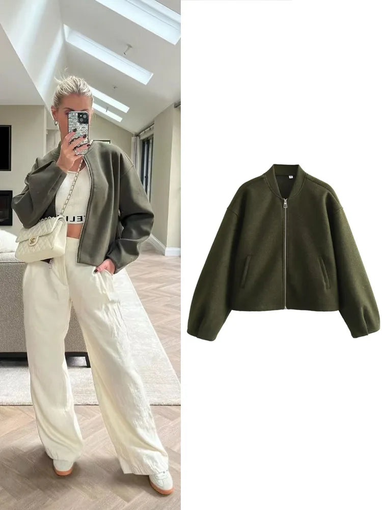 Livia | Elegante Damen-Bomberjacke