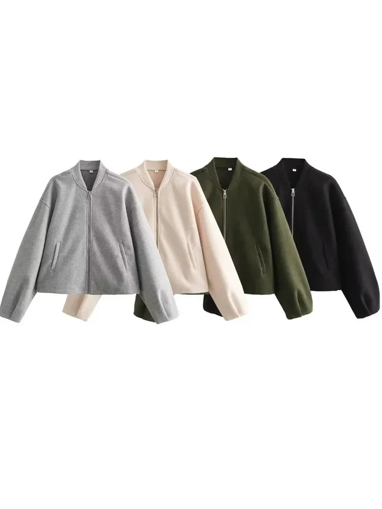 Livia | Elegante Damen-Bomberjacke