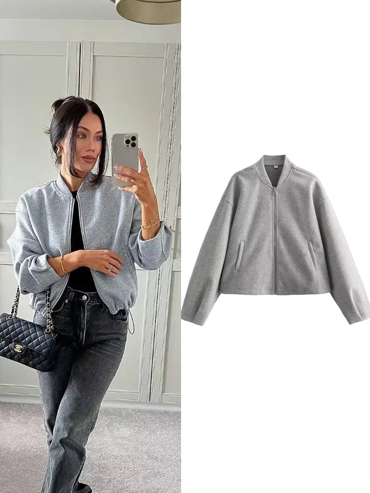 Livia | Elegante Damen-Bomberjacke