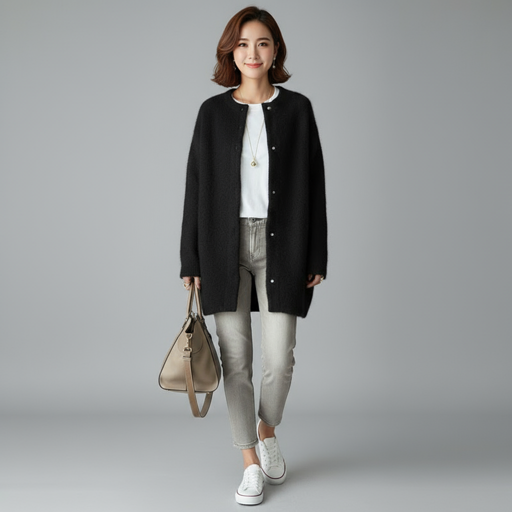 Nora | Eleganter Damen-Wintercardigan