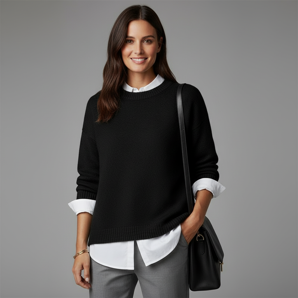 Amara | Eleganter Damen-Winterpullover