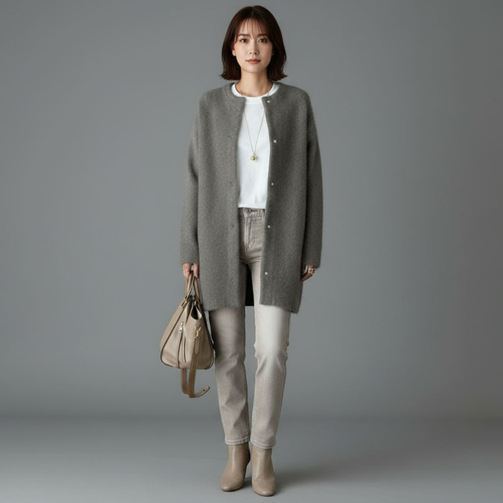 Nora | Eleganter Damen-Wintercardigan