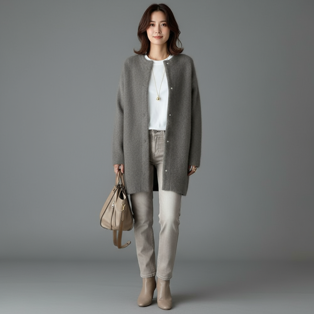 Nora | Eleganter Damen-Wintercardigan