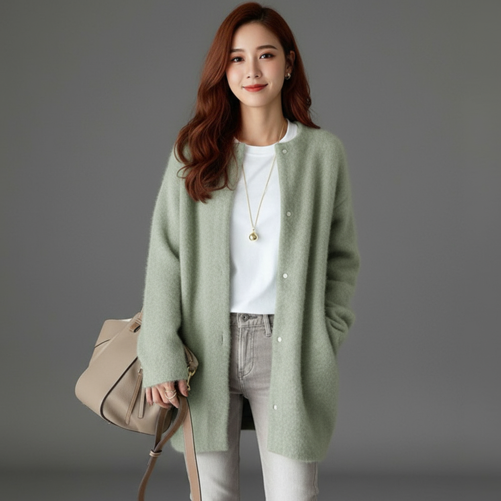 Nora | Eleganter Damen-Wintercardigan