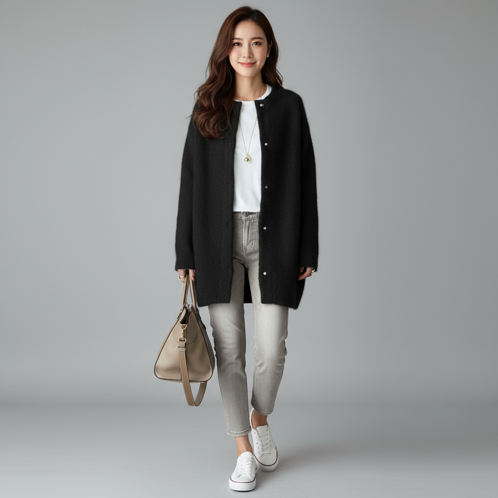 Nora | Eleganter Damen-Wintercardigan