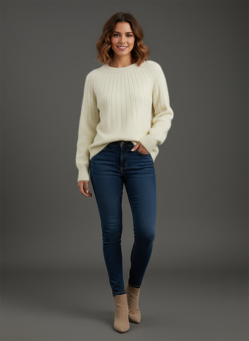 Elodie | Eleganter Damen-Winterpullover