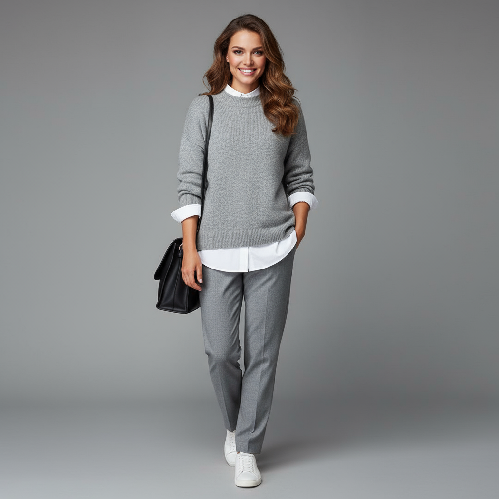 Amara | Eleganter Damen-Winterpullover