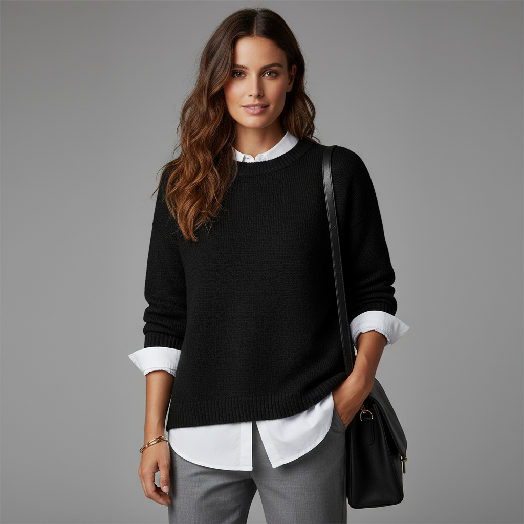 Amara | Eleganter Damen-Winterpullover