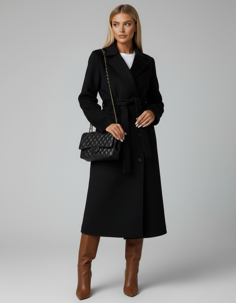Adelina | Eleganter Damen-Wintertrenchcoat
