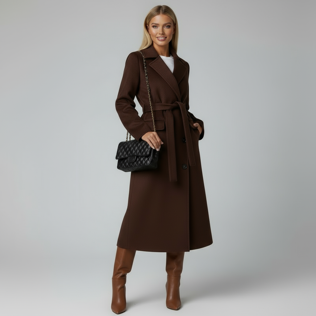 Adelina | Eleganter Damen-Wintertrenchcoat