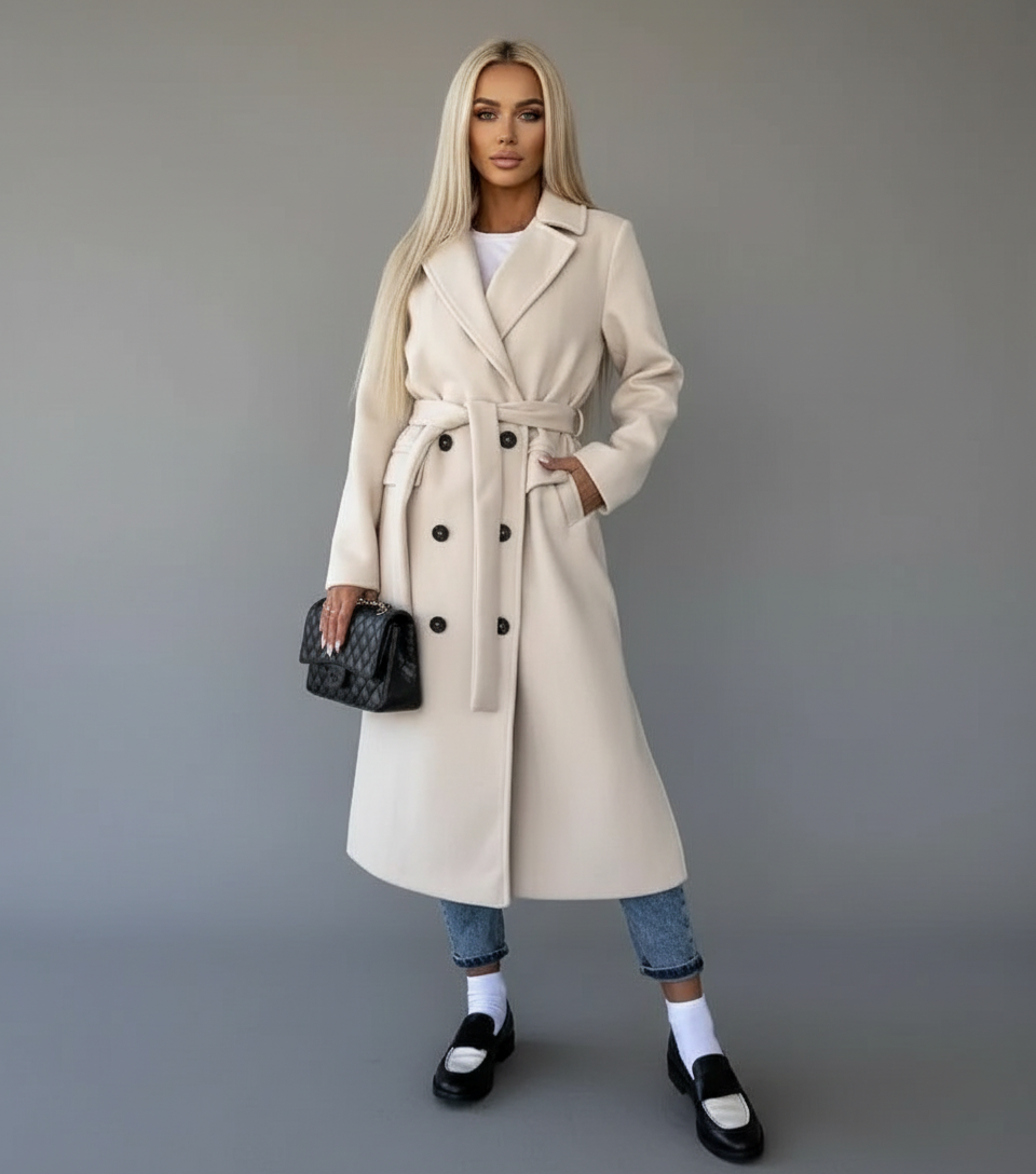 Adelina | Eleganter Damen-Wintertrenchcoat